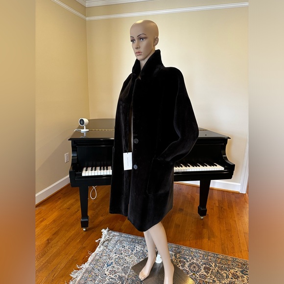 NWT Zara luxury timeless plush faux fur coat - Picture 12 of 16